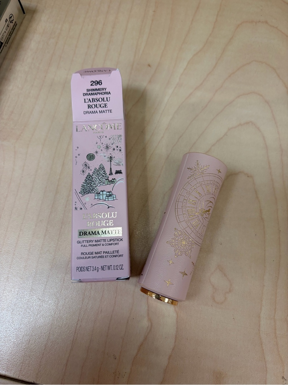 LancĂ´me LâAbsolu Rouge Drama Matte Lipstick 296 Rouge Dramaphoria Limited Ed